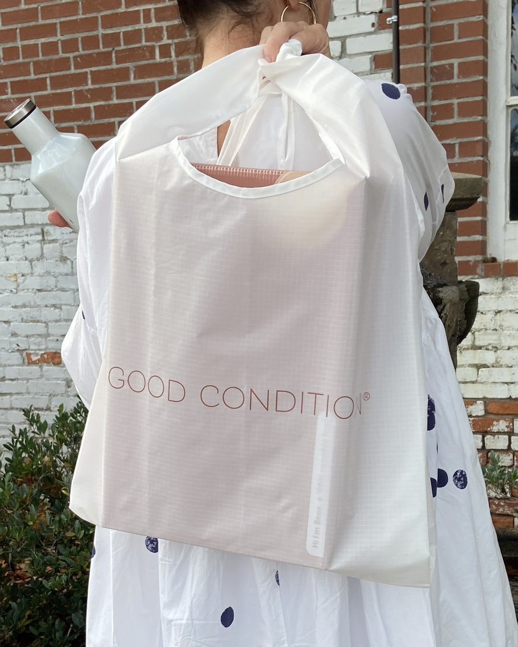 A free Good Condition Baggu. One per customer, please.